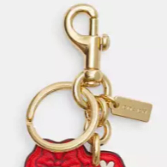 Brand New Disney X Coach Minnie Mouse Bag Charm - Picture 2 of 5